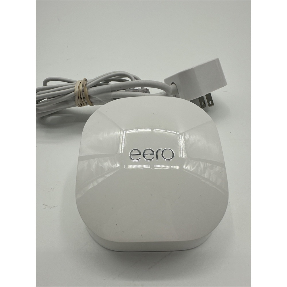 Eero 6 Q010001 Mesh WiFi Extender White With Power Cord